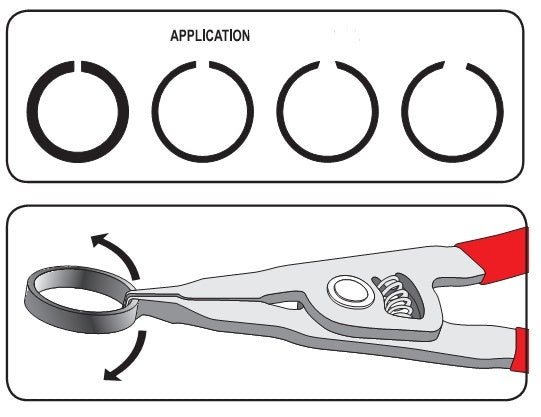 LOCK RING PLIERS (YT-0607)