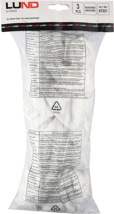 MICROFIBRE FOR STEAM MOP 67221 - 3 PCS (67223)