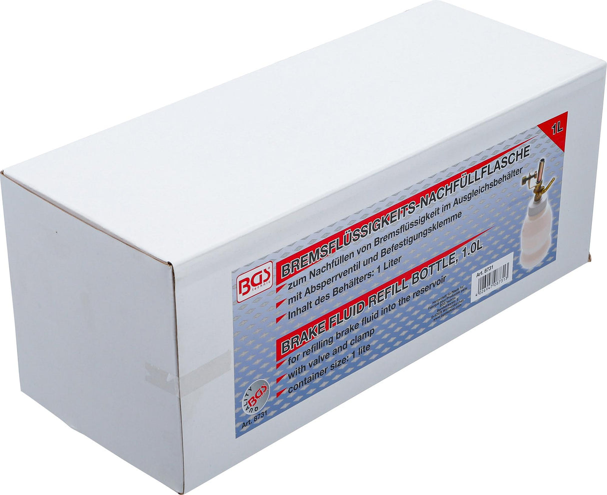 BRAKE FLUID REFILL BOTTLE | 1 L (8731)