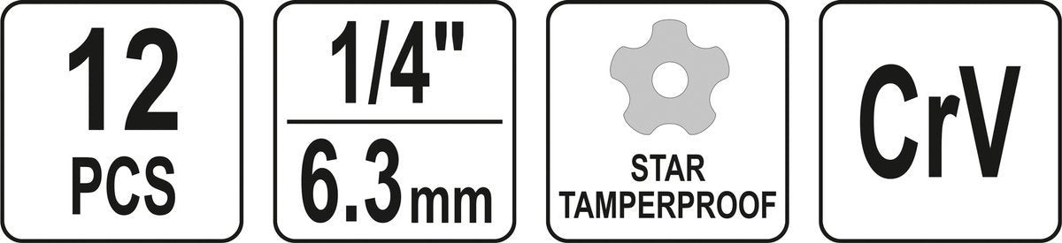 CONDITIONING TOOL SET 1/4" (YT-12007)
