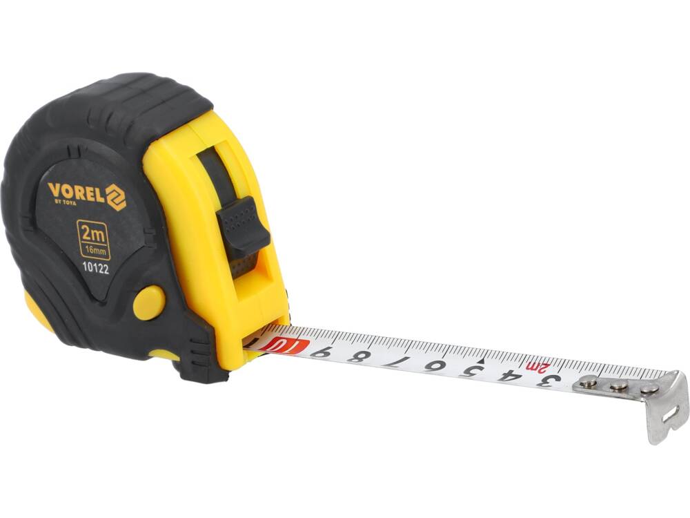 MEASURING TAPE RED-BLACK 2MX16MM (10122)