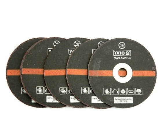 METAL CUTTING DISC SET 75MM (YT-0994)