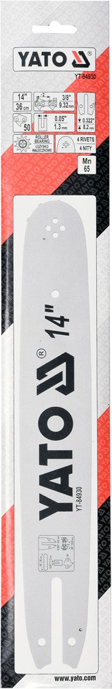 GUIDE BAR 14" 3/8"G (YT-84930)