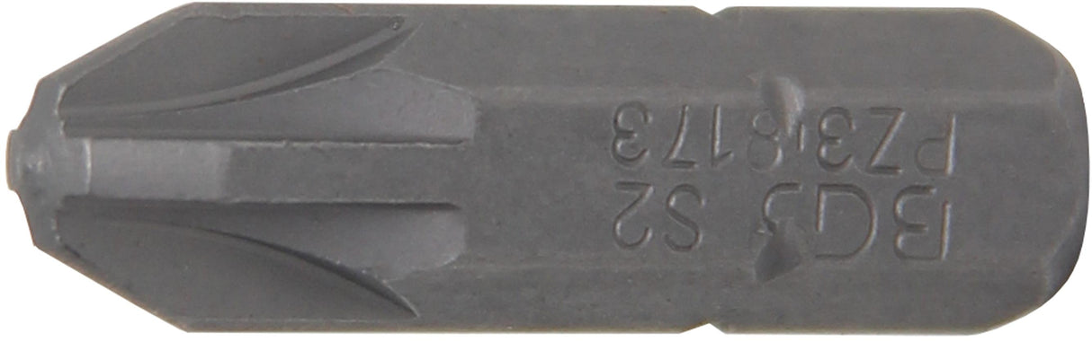 BIT | LENGTH 25 MM | 6.3 MM (1/4") DRIVE | CROSS SLOT PZ3 (8173)