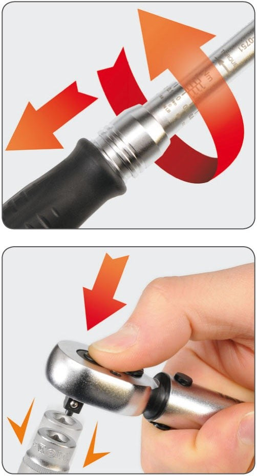 TORQUE WRENCH | 20 MM (3/4") | 200 - 1000 NM (YT-0755)