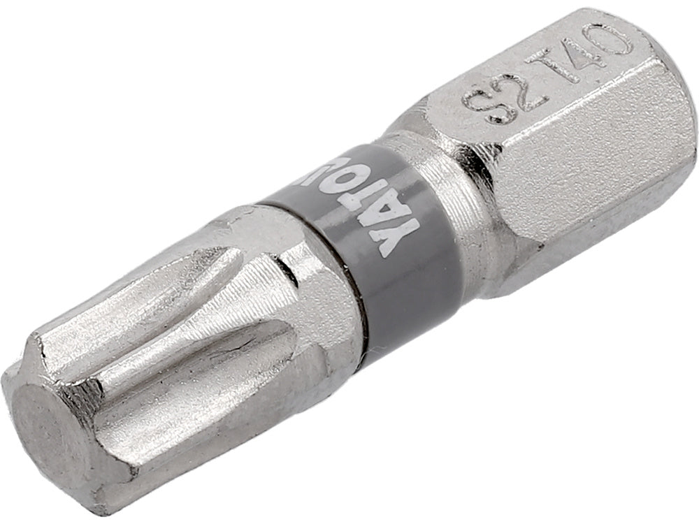 SCREWDRIVER BITS 1/4 25MM T40 2 PCS NI (YT-78016)