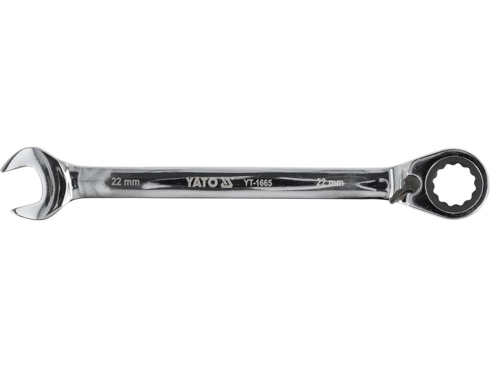 RATCHET COMBINATION WRENCH 22MM (YT-1665)
