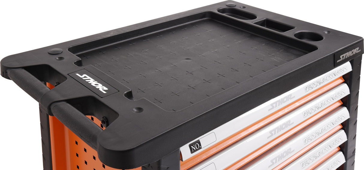 6 DRAWERS ROLLER CABINET W/TOOL INSERT (58550)