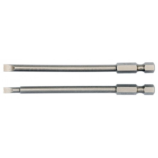 SCREWDRIVER BITS 2PCS-SLOTTED 4;5 L100MM (YT-0484)