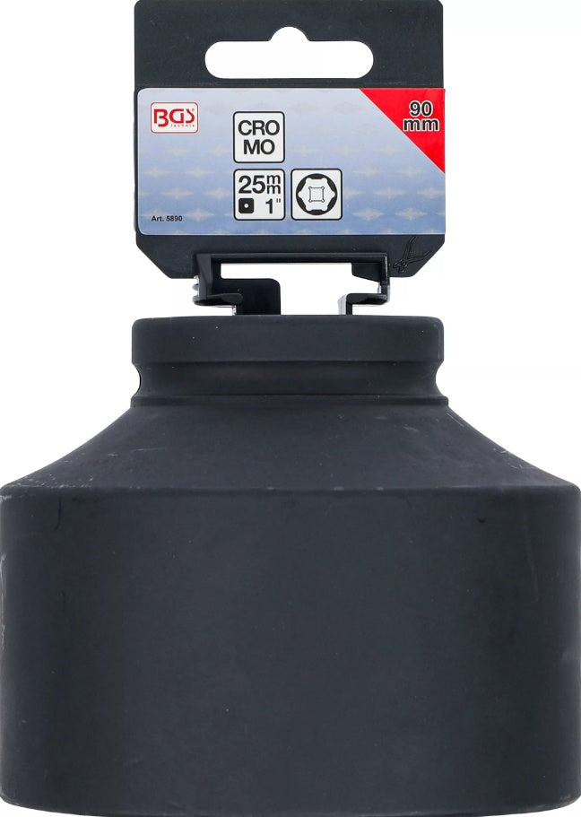 IMPACT SOCKET, HEXAGON | 25 MM (1") DRIVE | 90 MM (5890)