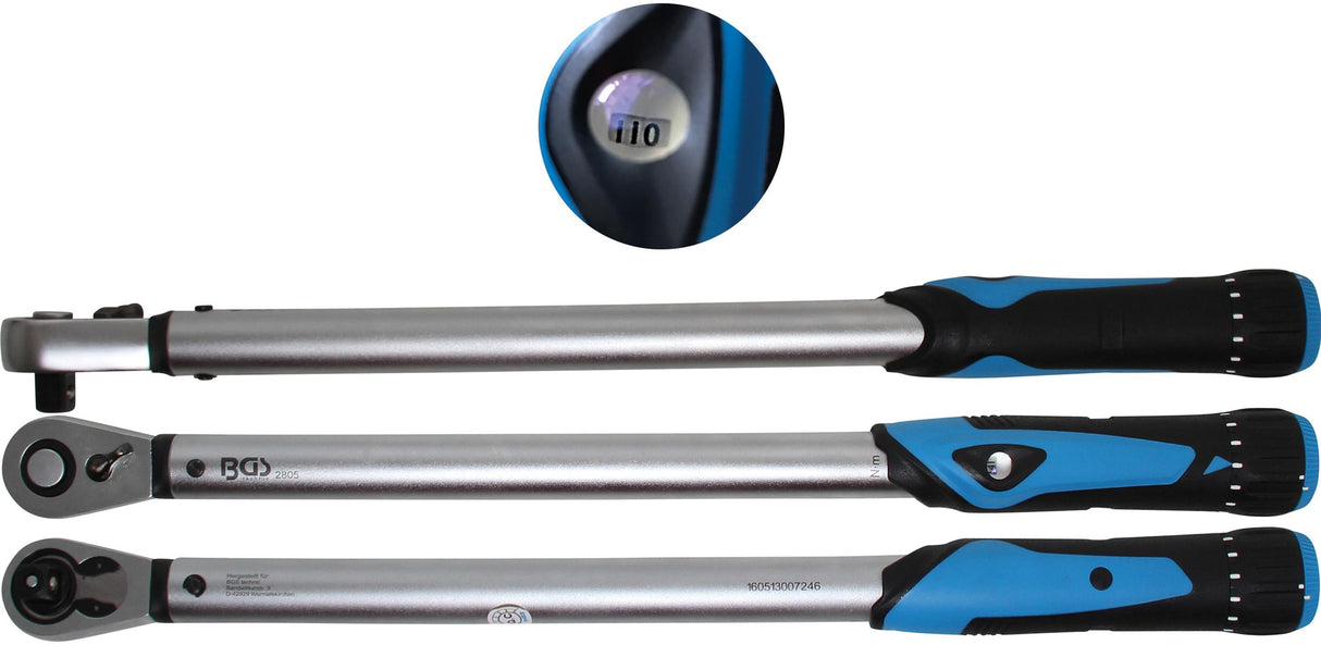 TORQUE WRENCH | 12.5 MM (1/2") | 40 - 200 NM (2805)