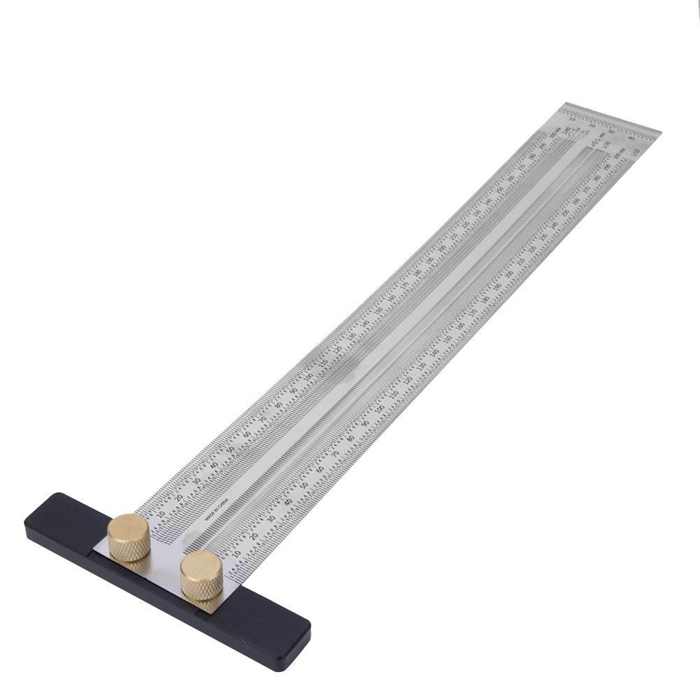 MARKING / SCRIBING RULER | STAINLESS STEEL | T-SHAPED | 300 MM (SR300)