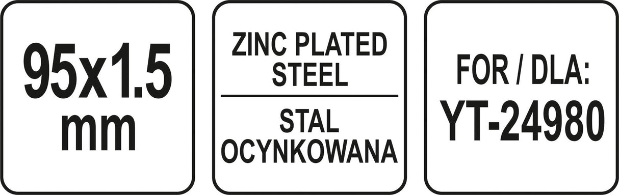 SCRAPER FOR DRAIN CLEANING (YT-24965)