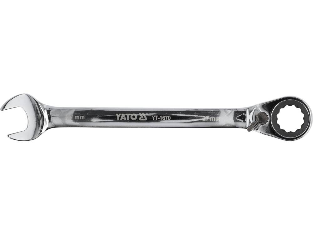 RATCHET COMBINATION WRENCH 27MM (YT-1670)