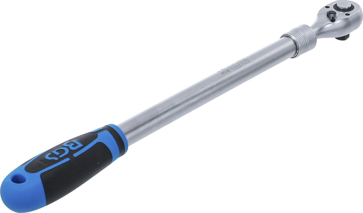 REVERSIBLE RATCHET, EXTENDABLE | EXTRA LONG | 12.5 MM (1/2") | 455 - 595 MM (25124)