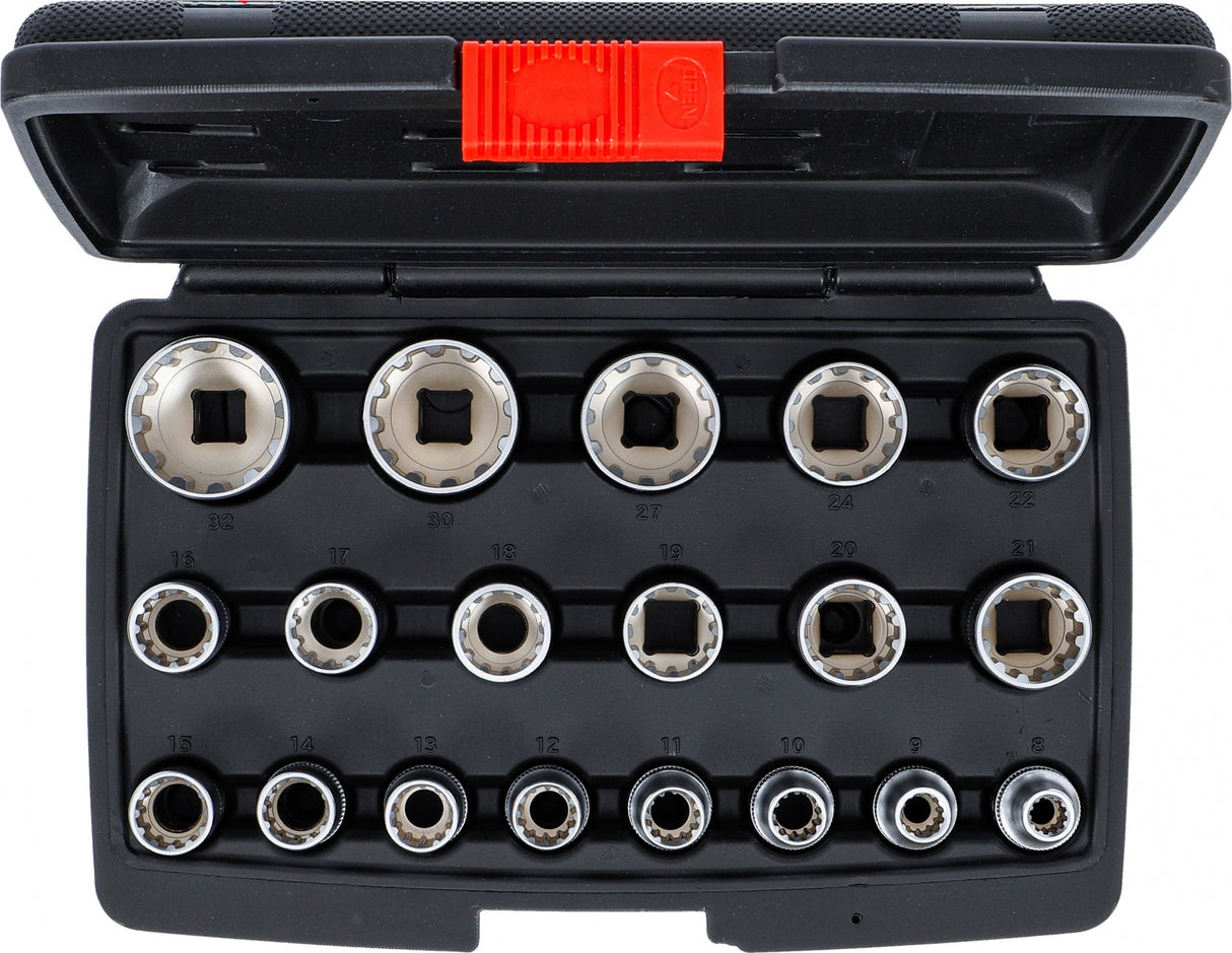 MULTI-FUNCTIONAL SOCKET SET | 12.5 MM (1/2") | 19 PCS (95101)