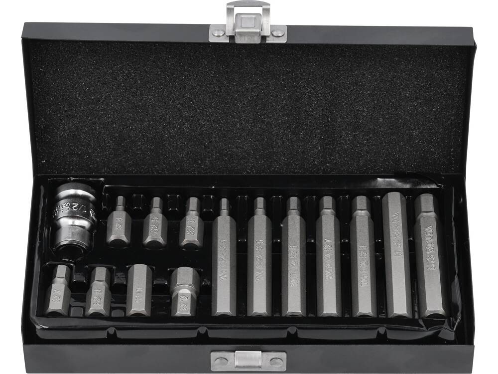 SCREWDRIVER BIT SET /HEX/ 15PCS (YT-0413)