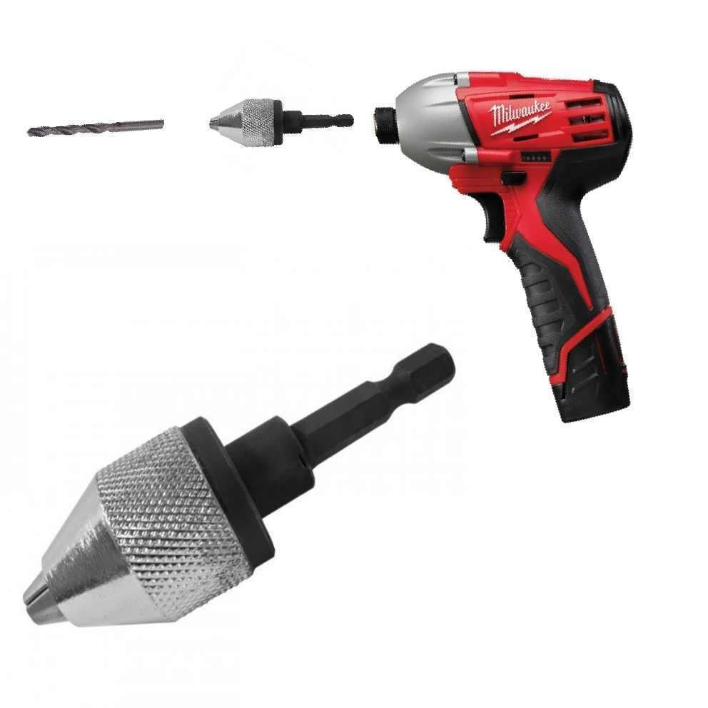CHUCK FOR DRILL BITS 0.3 - 6 MM WITH 1/4" (6.3 MM) BIT (SK19262)