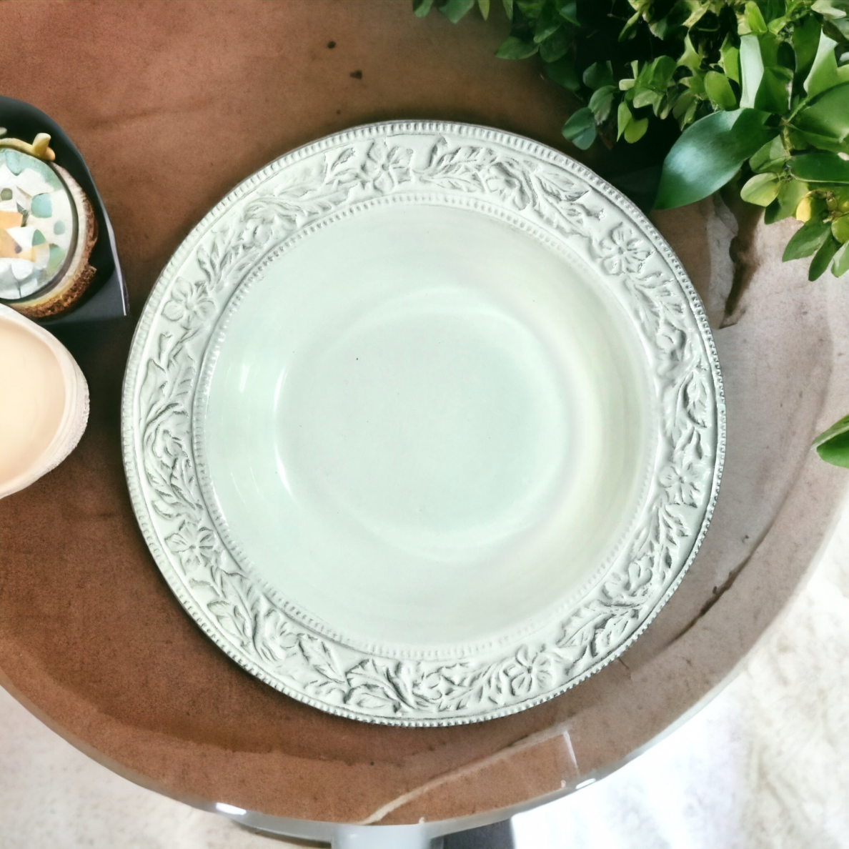 DEEP PLATE ETRUSK | WHITE | PORCELAIN | Ø22CM | H3.5CM (59952)