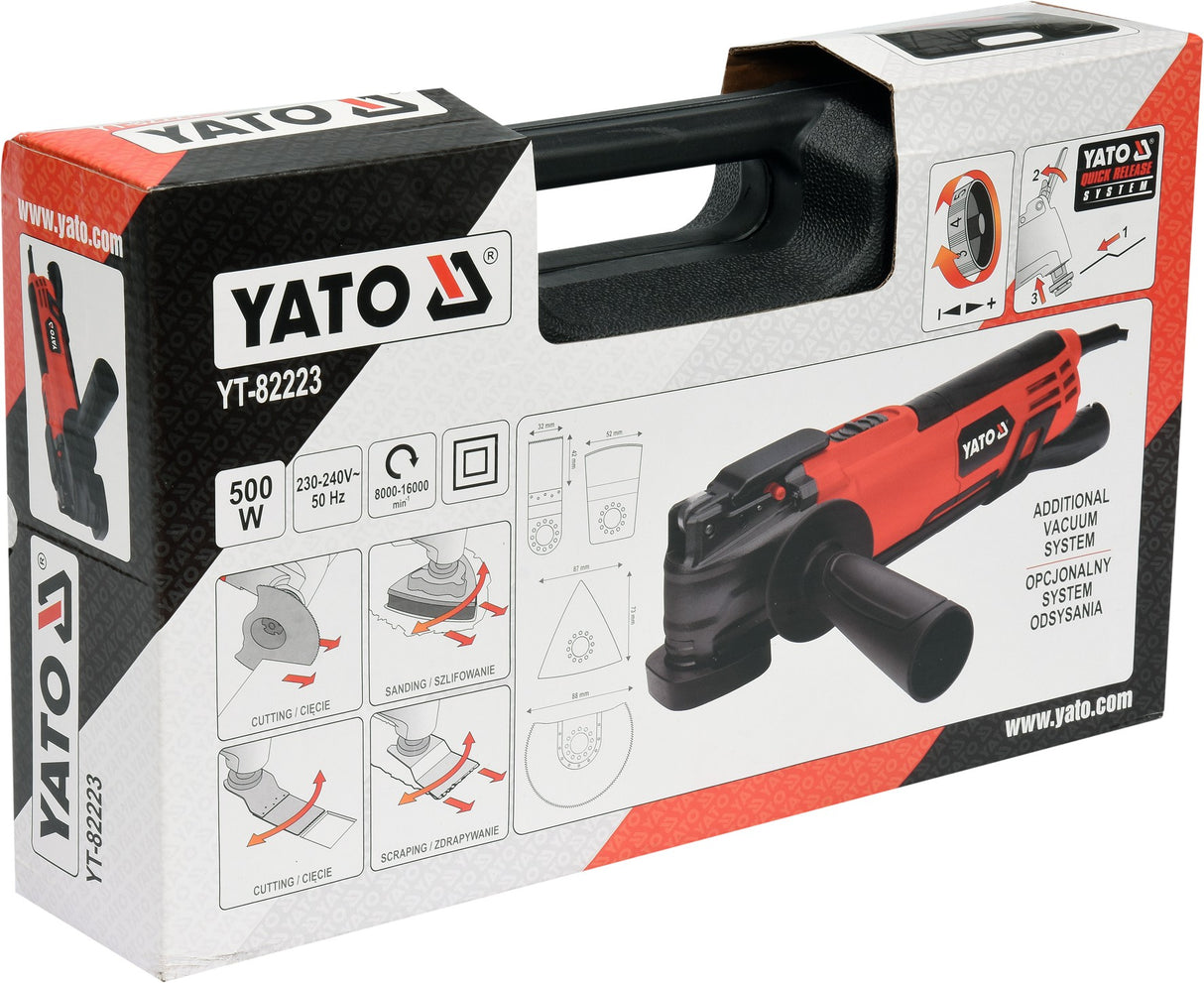 OSCILLATING MULTITOOL 500W (YT-82223)