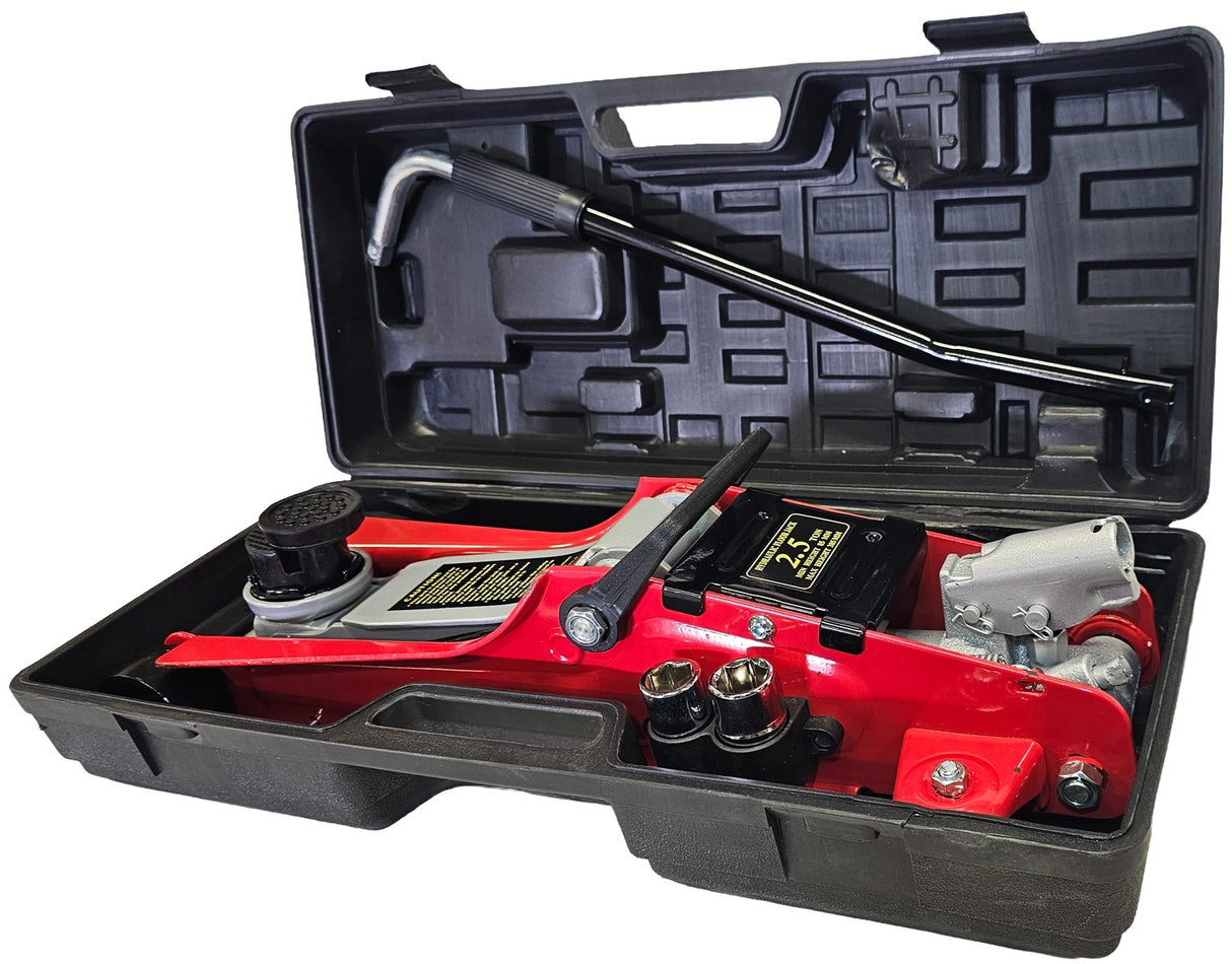 LOW PROFILE JACK | CASE / WITH ACCESSORIES | 80-380 MM | 2.5 T (1720LX-BOX)