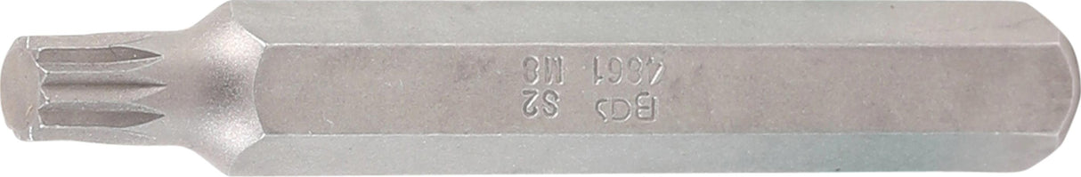 BIT | LENGTH 75 MM | 10 MM (3/8") DRIVE | SPLINE (FOR XZN) | M8 (4861)