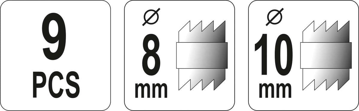 SPOT WELD CUTTER SET (YT-28919)
