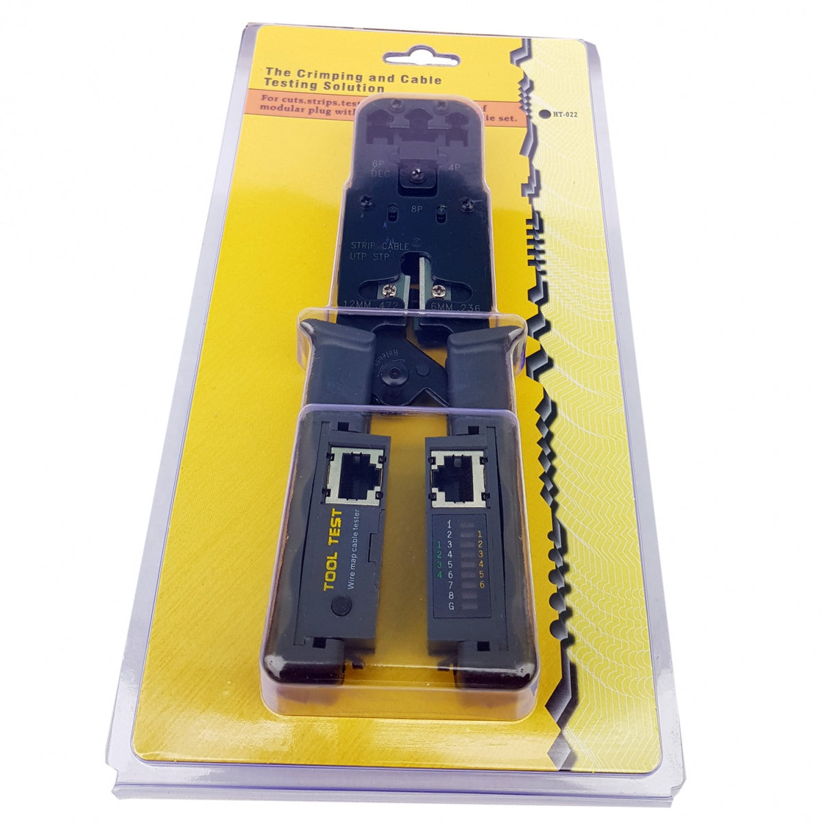 WIRE TESTER | CRIMPING PLIERS FOR WIRE CONNECTORS | 2 IN 1 (HT022)