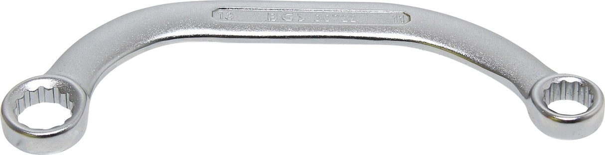 C-TYPE DOUBLE RING SPANNER, 12-POINT | 11 X 13 MM (30722)