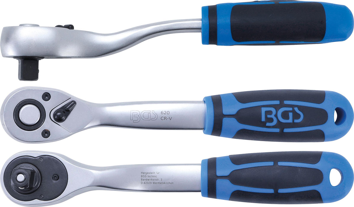 REVERSIBLE RATCHET | FINE TOOTH | 12.5 MM (1/2") (620)