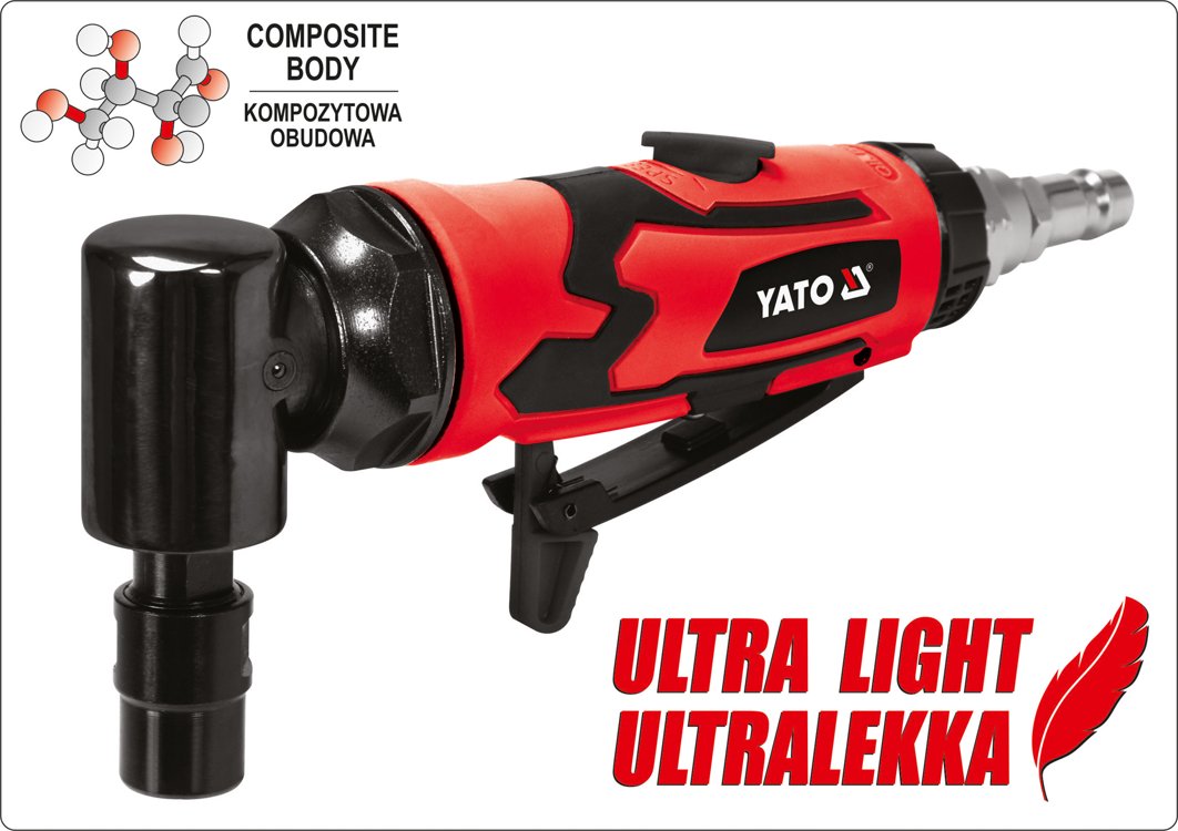 AIR ANGLE DIE GRINDER COMPOSITE BODY (YT-09676)