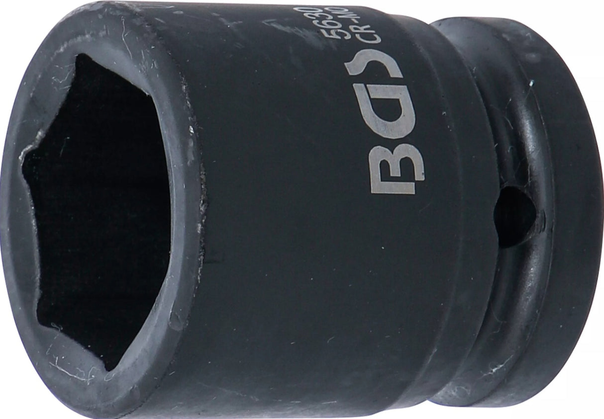 IMPACT SOCKET, HEXAGON | 20 MM (3/4") DRIVE | 30 MM (5630)