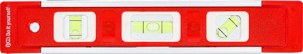TORPEDO LEVEL | WITH MAGNET | 3 SPIRIT LEVELS | 230 MM (50868)