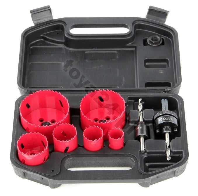 ELECTRICIAN'S HOLE SAW KIT 9PCS (YT-3380)