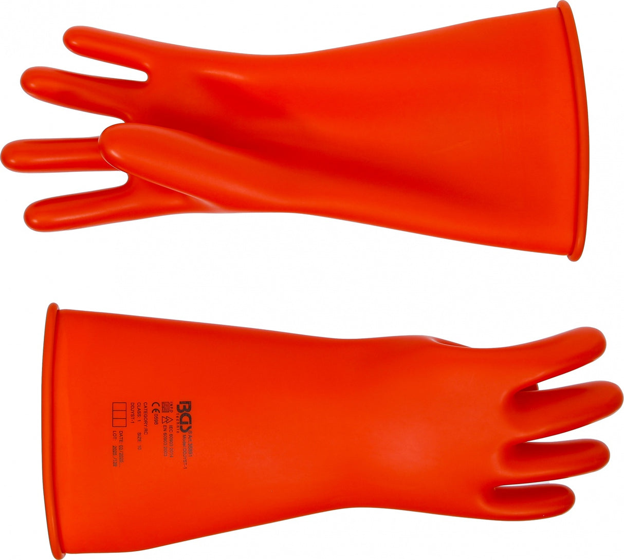 ELECTRICIAN PROTECTIVE GLOVES | WITH NATURAL LATEX INSULATION | SIZE 10 (XL) (35891)
