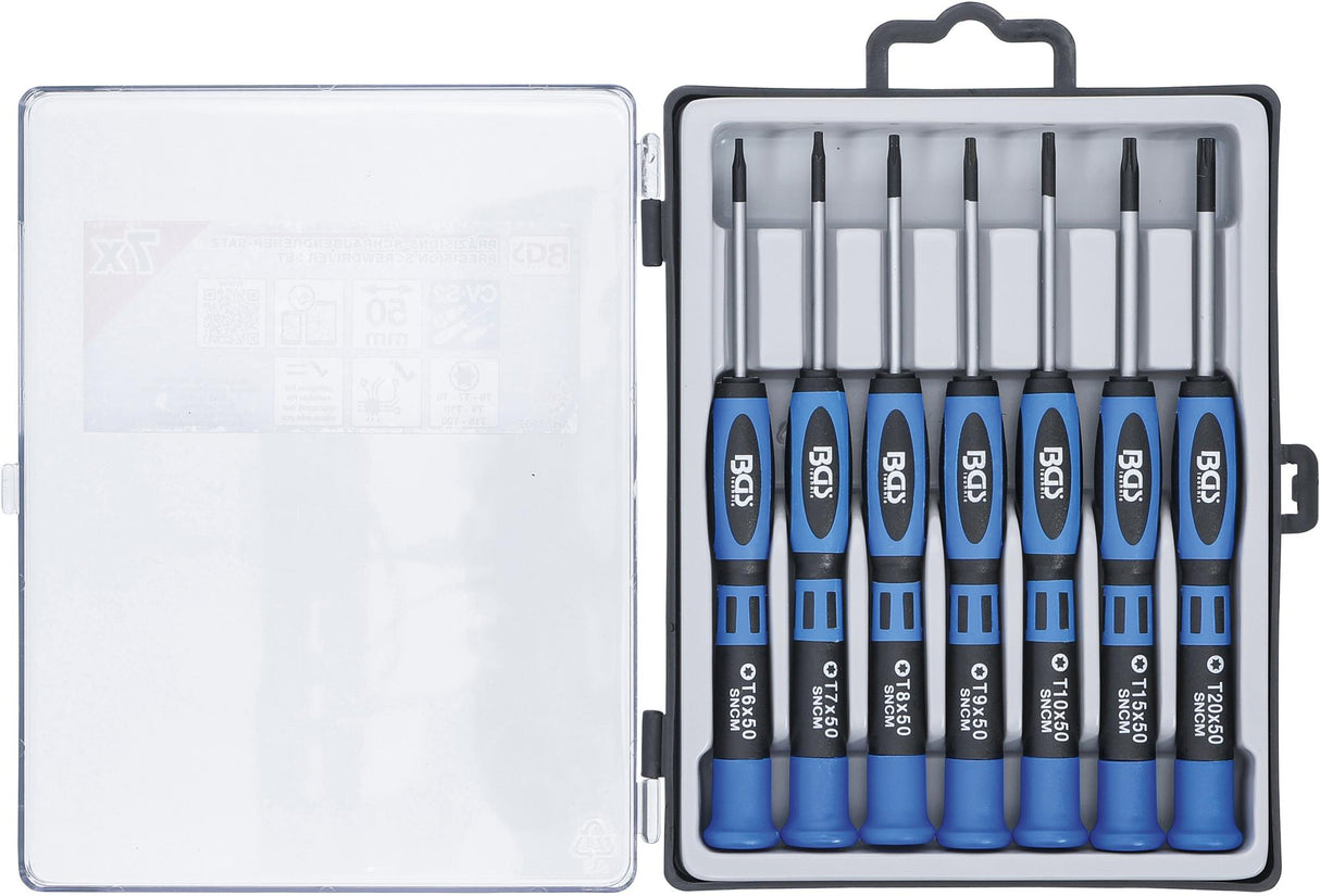 PRECISION SCREWDRIVER SET | T-STAR (FOR TORX) | 7 PCS. (7967)