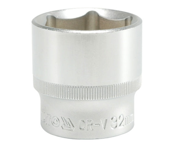 SOCKET 32MM 1/2" 6PT CV REGULAR (YT-1220)