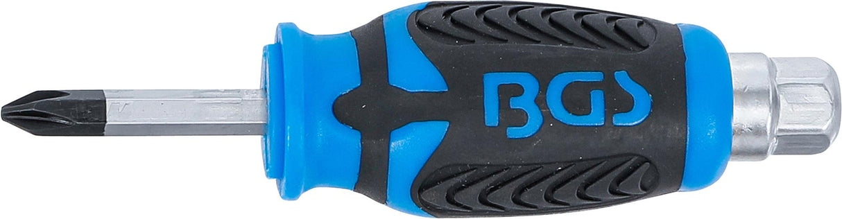 SCREWDRIVER, BLADE WITH HEXAGON PROFILE | CROSS SLOT PH2 | BLADE LENGTH 38 MM (7912)