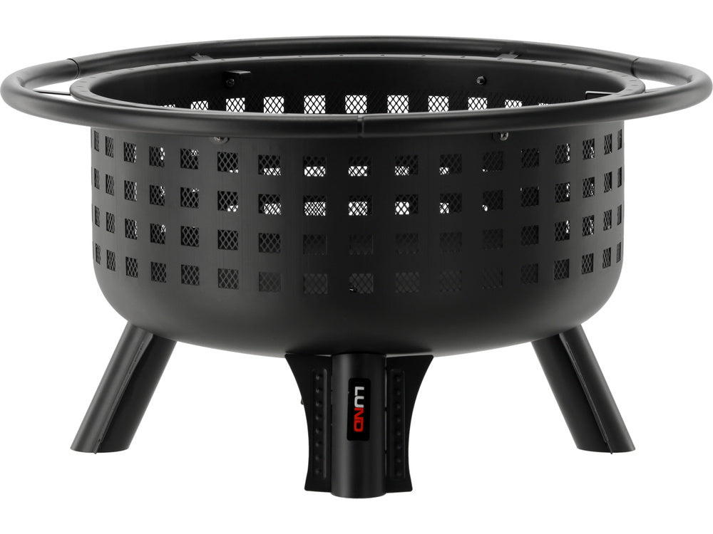 STEEL FIRE PIT 80 X 80 X 61CM (99915)