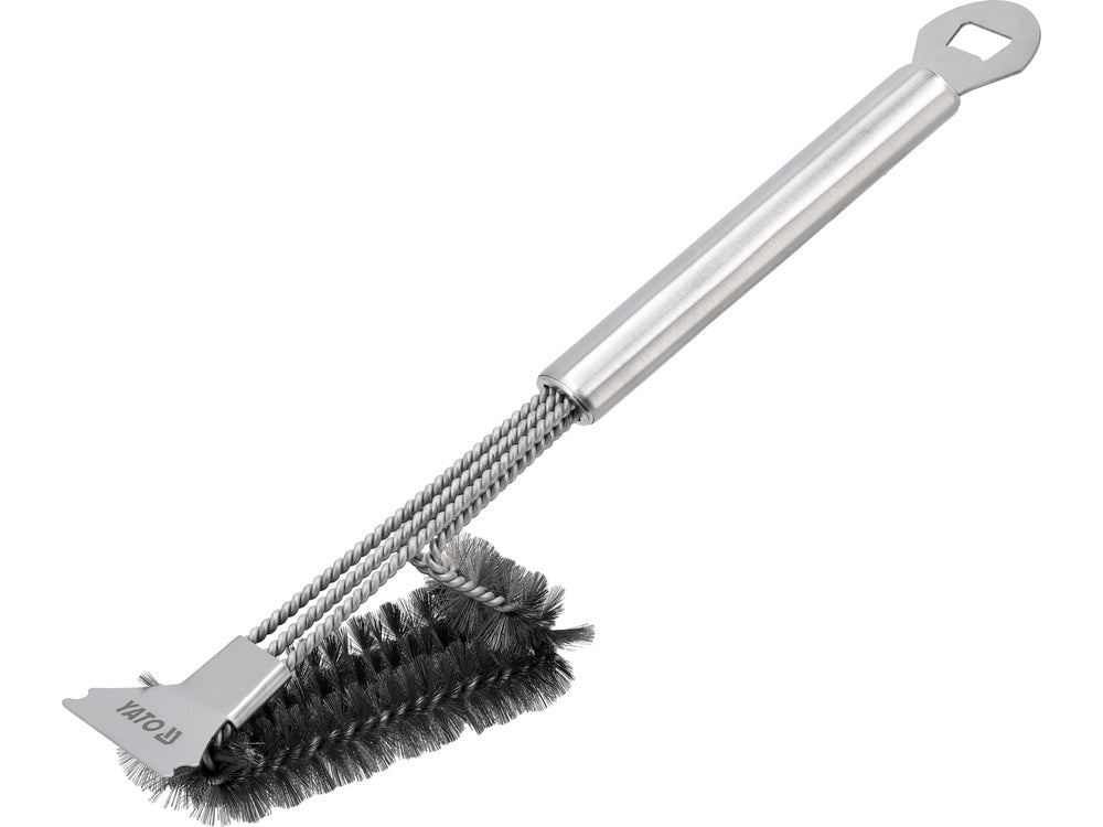 GRILL CLEANING BRUSH - STAINLESS STEEL (YG-20107)