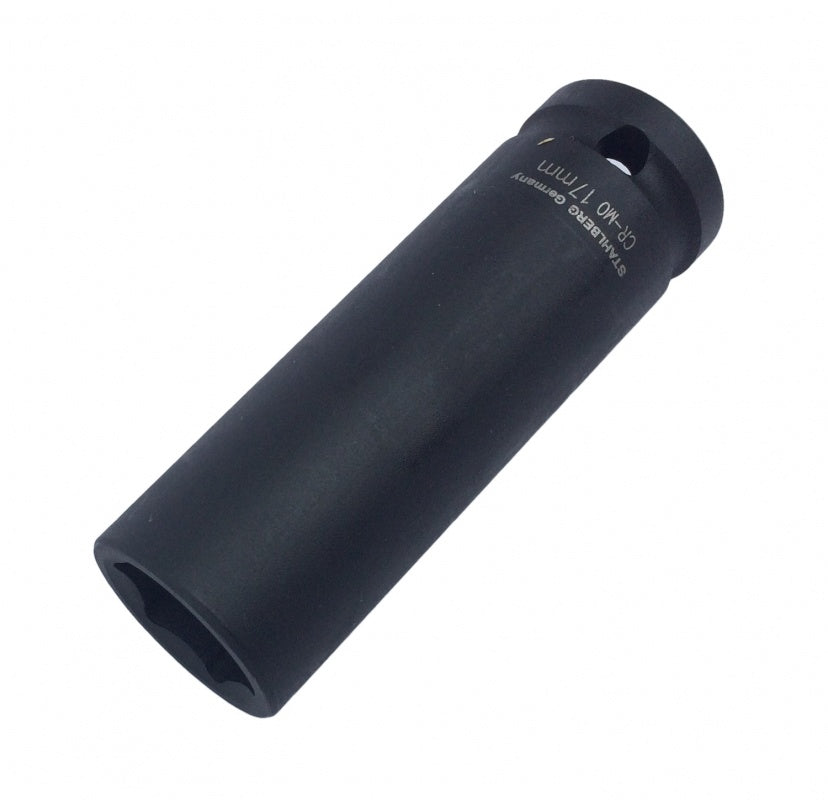 Hylsy pitkä iskevä 1/2", 17 mm "Stahlberg" (H5011201D-17)