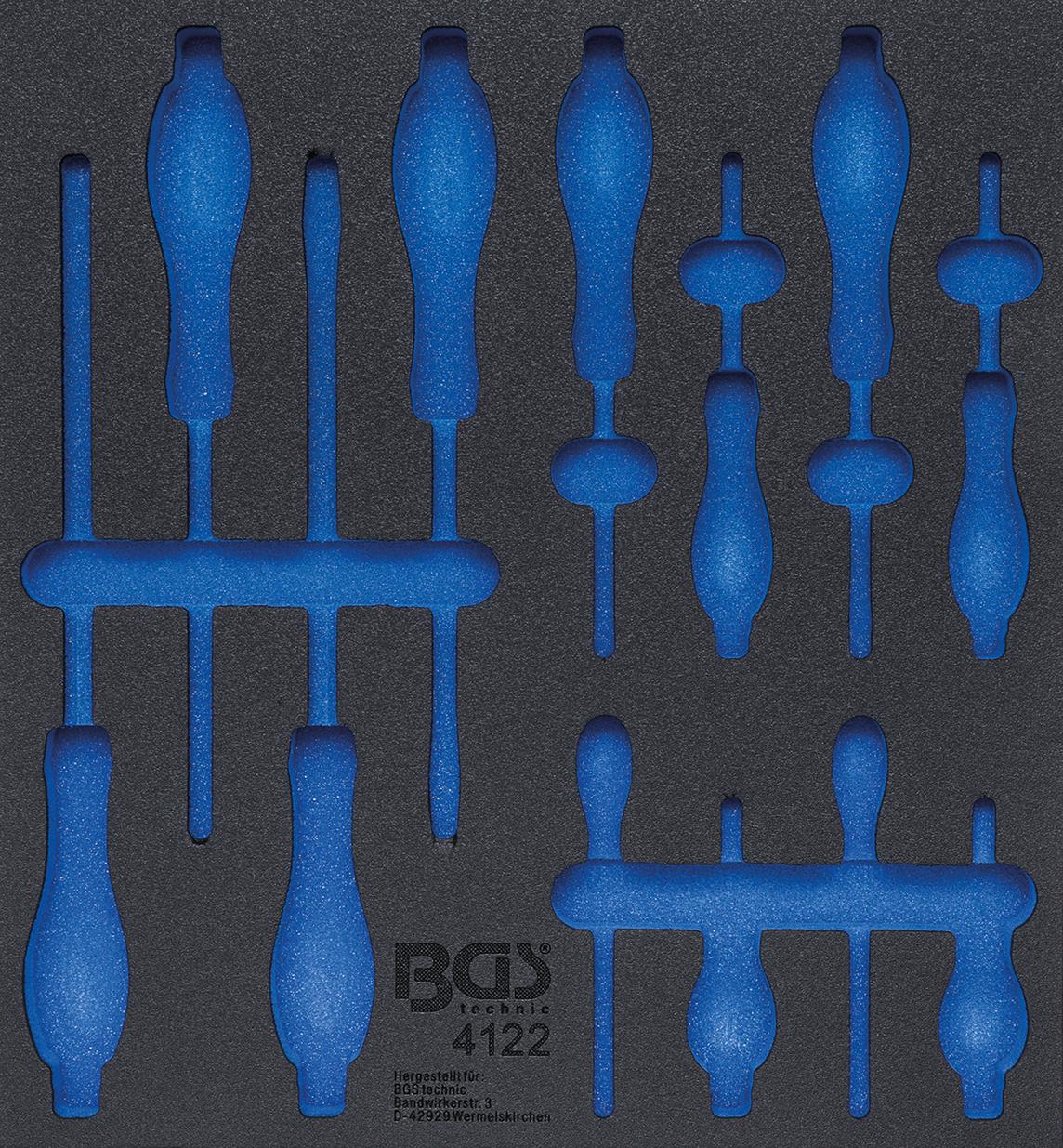 TOOL TRAY 2/3, EMPTY | FOR BGS 4122 (4122-1)