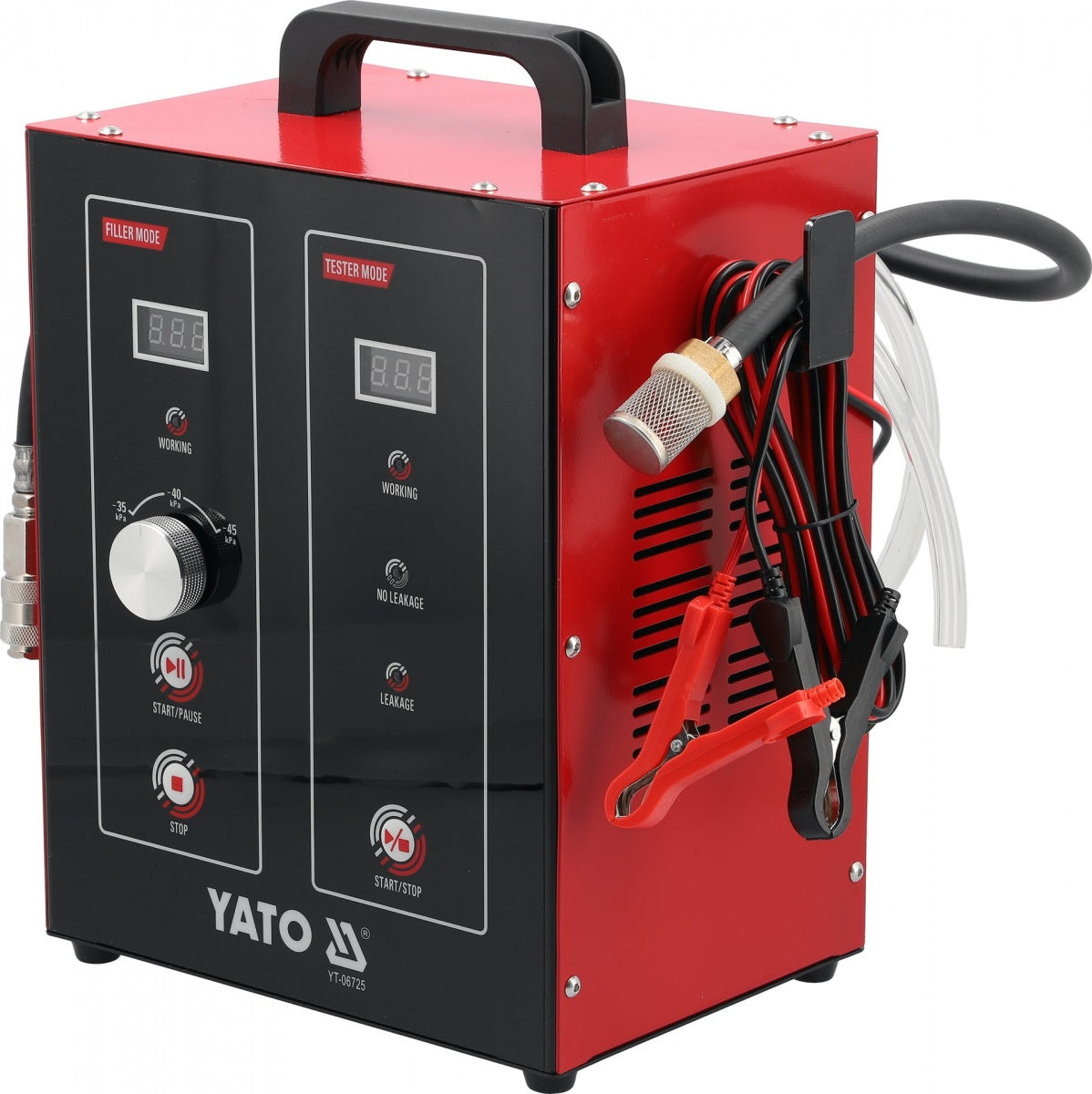 COOLING SYSTEM PRESSURE TESTING AND REFILLING KIT | 12 V DC | 30 W | 0.2 MPA (YT-06725)