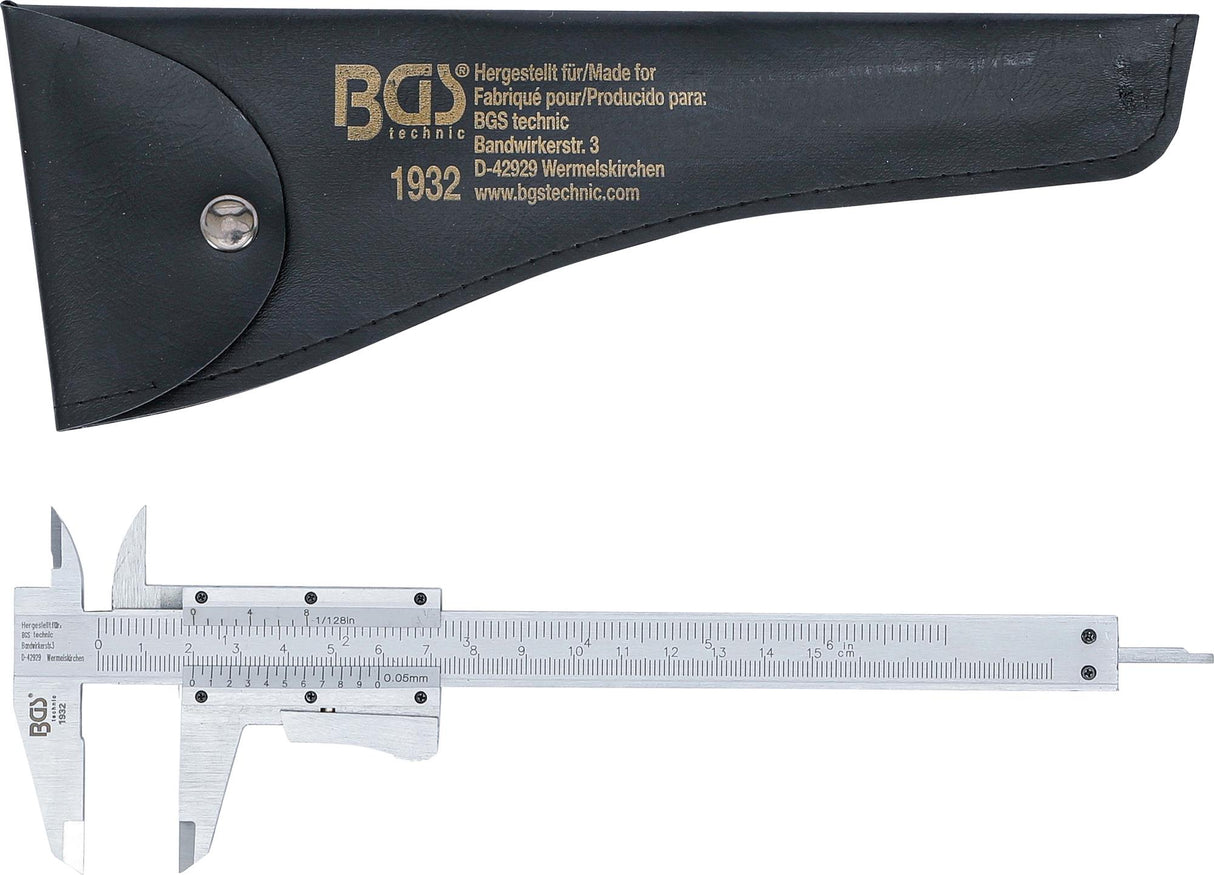 PRECISION VERNIER CALLIPER | 0 - 150 MM (1932)