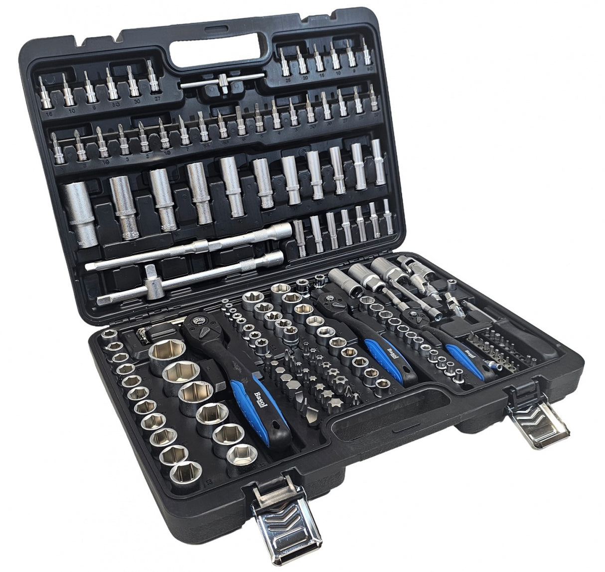 TOOL SET | 6.3 MM (1/4") / 10 MM (3/8") / 12.5 MM (1/2") | 173 PCS. (BT500173)
