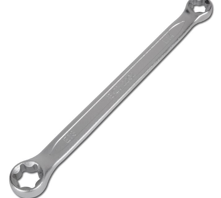 DOUBLE RING SPANNER WITH E-TYPE RING HEADS | E10 X E12 (2261)