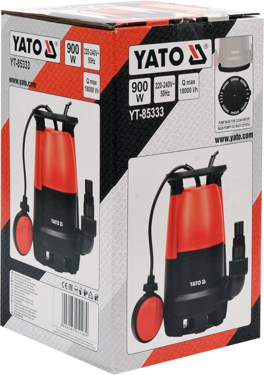 SUBMERSIBLE PUMP 900W (YT-85333)