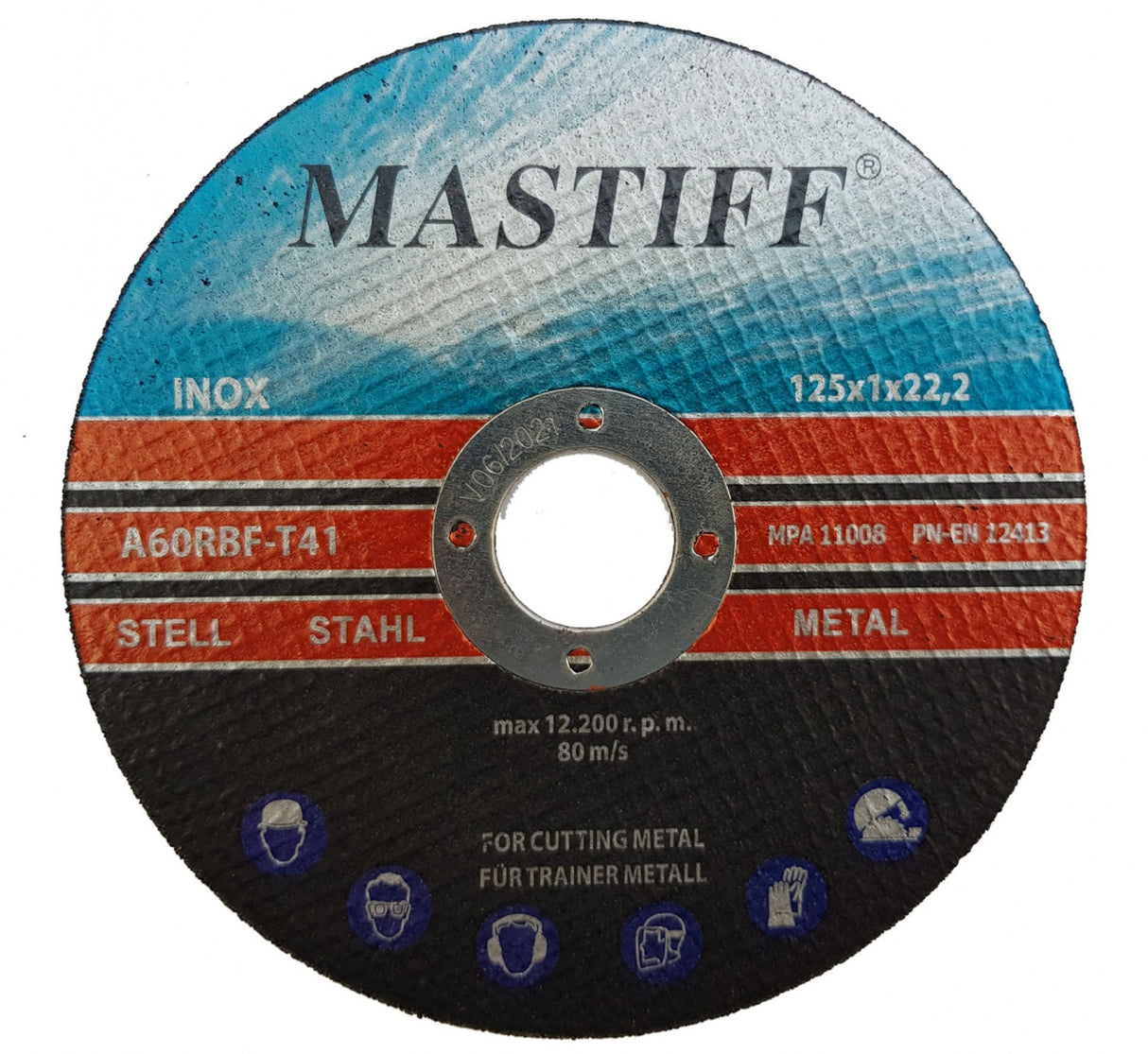 CUTTING DISC FOR METAL | 125X1.0X22.23 (A60TBF-10)