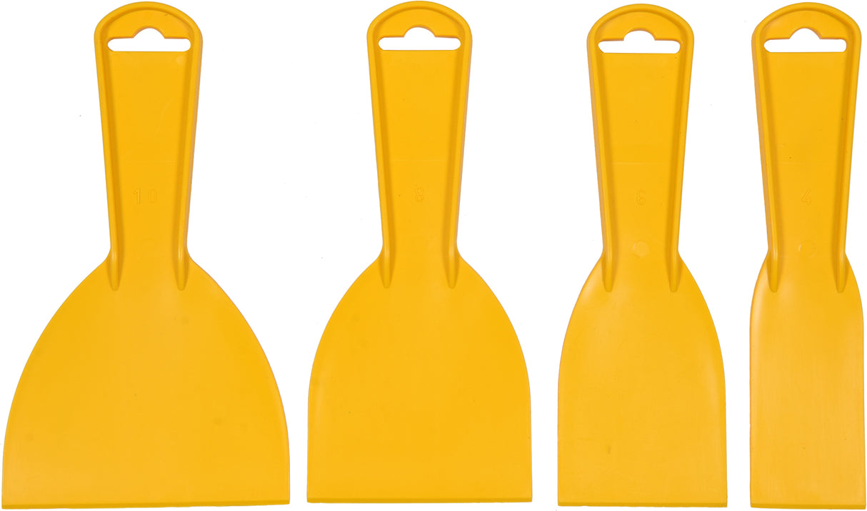 SPATULA / TROWEL SET | WITH HANDLES | 4 PCS. (05980)