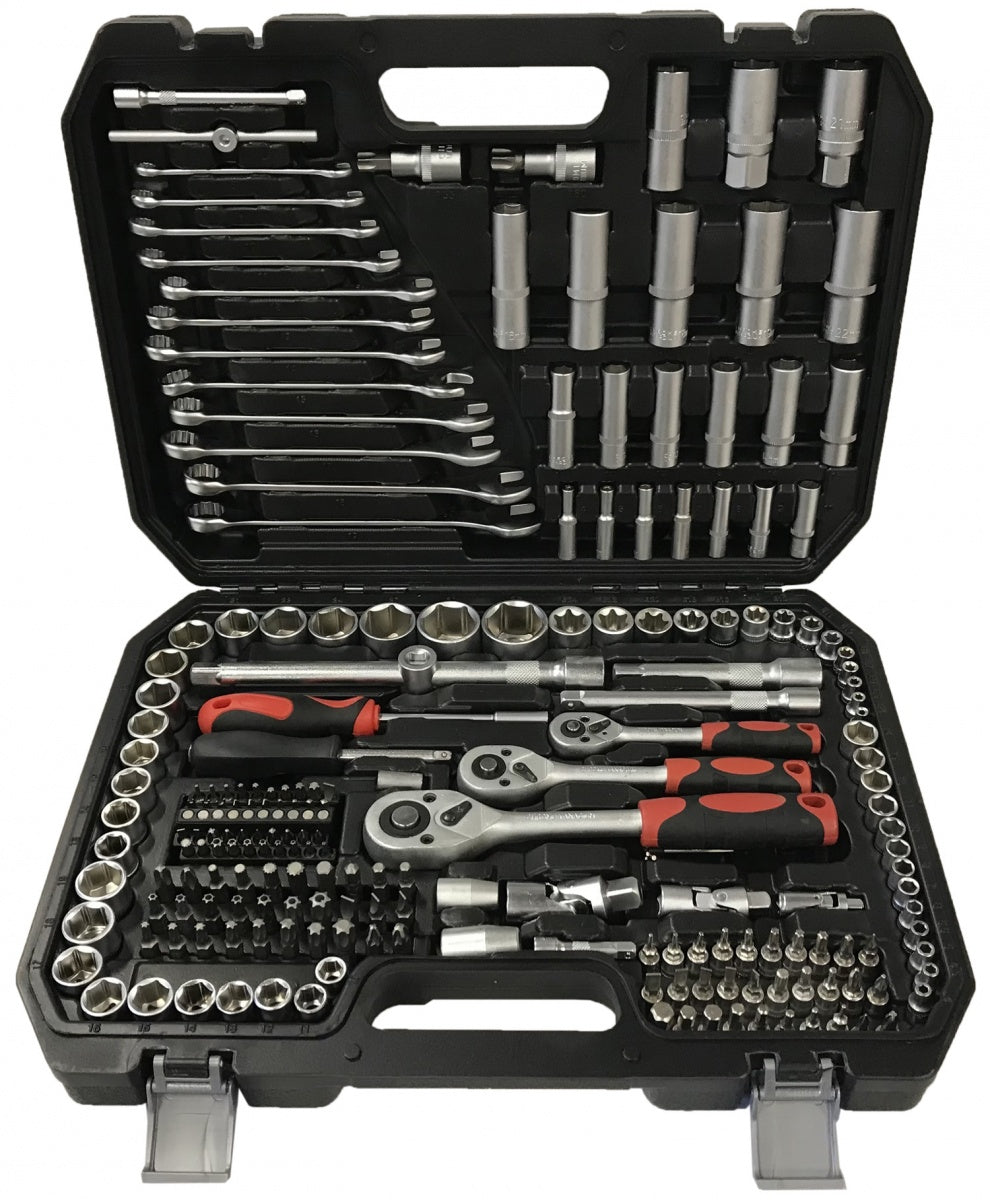 TOOL SET | 6.3 MM (1/4") / 10 MM (3/8") / 12.5 MM (1/2") | 216 PCS. (BK121216)